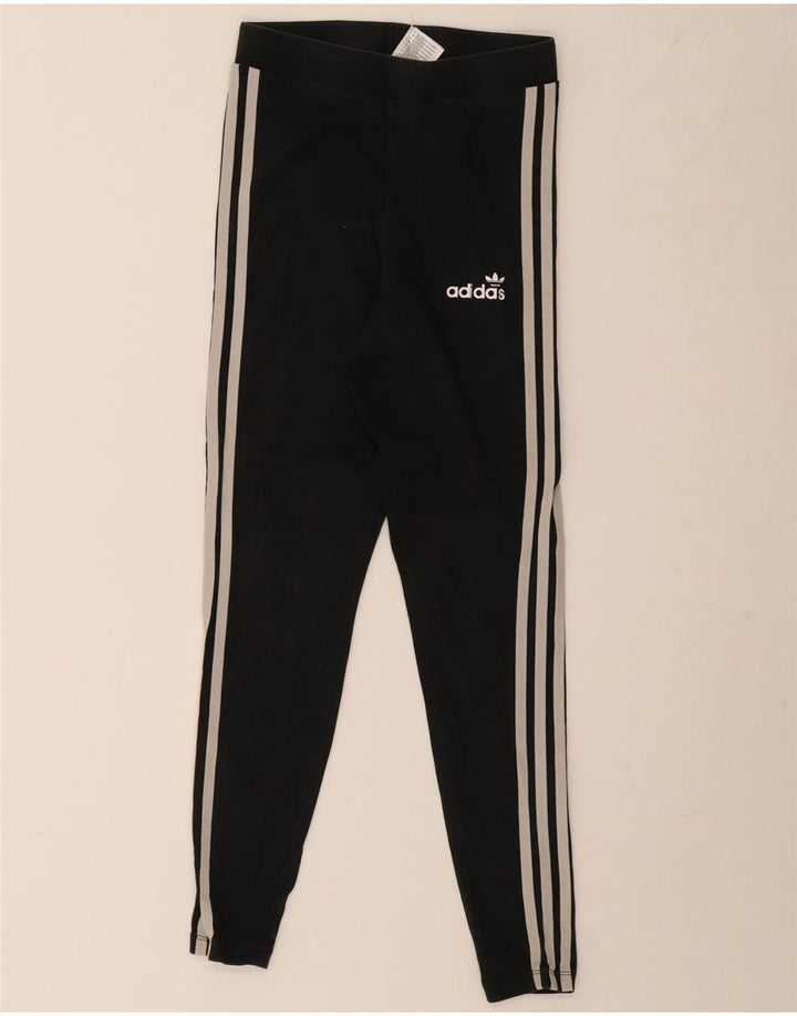 Leggings Adidas da donna UK 10 piccolo cotone nero