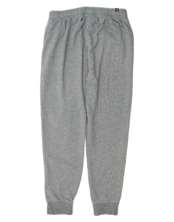 Pantaloni da tuta da uomo Puma Joggers grandi in cotone grigio