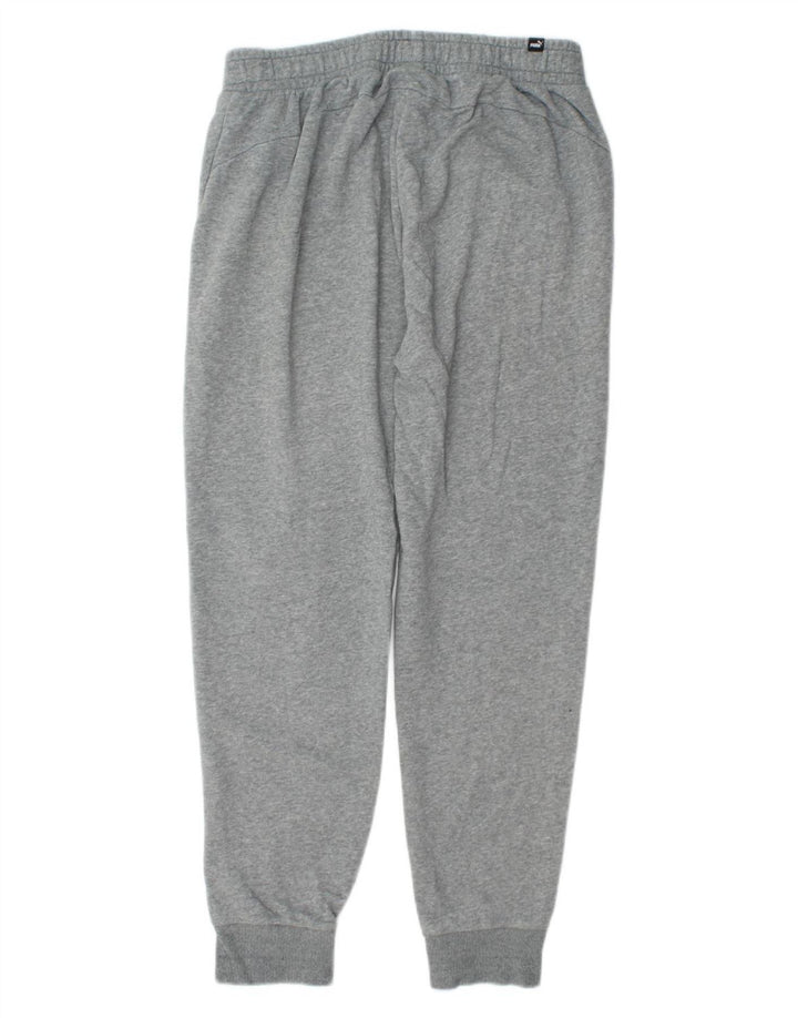 Pantaloni da tuta da uomo Puma Joggers grandi in cotone grigio