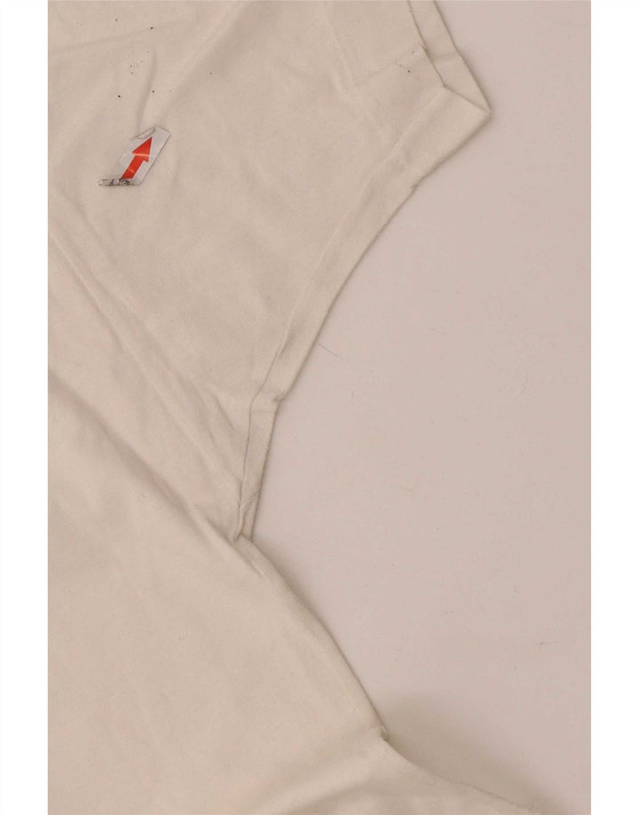 Polo Uomo Sergio Tacchini Bianco Medio Geometrico