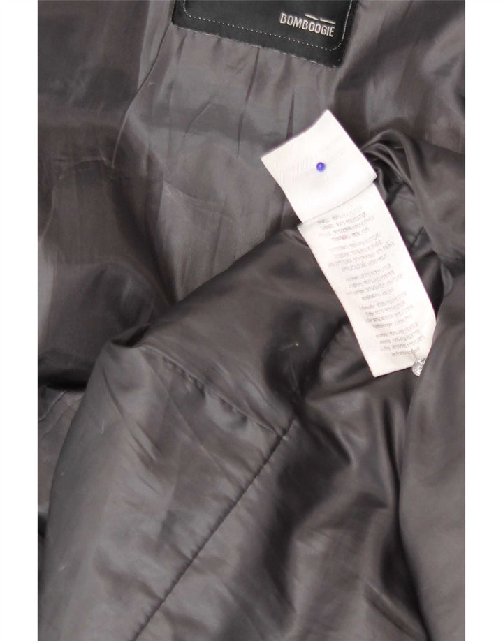 Giacca imbottita oversize con cappuccio da donna Bomboogie US 1 XS poliestere grigio
