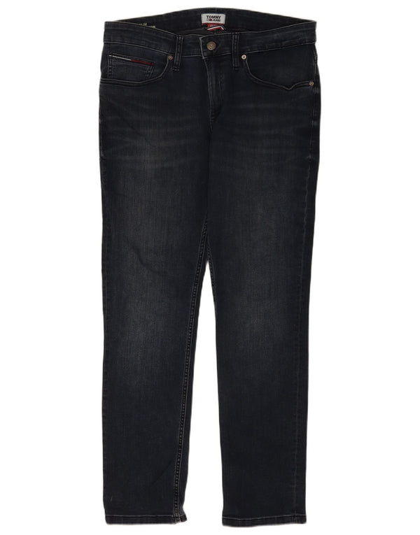 Tommy Hilfiger Uomo Scanton Slim Jeans W34 L32 Blu Navy Cotone
