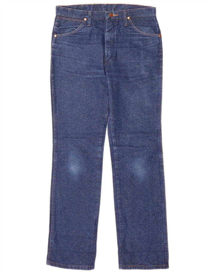 Jeans dritti da uomo Wrangler W32 L32 cotone blu