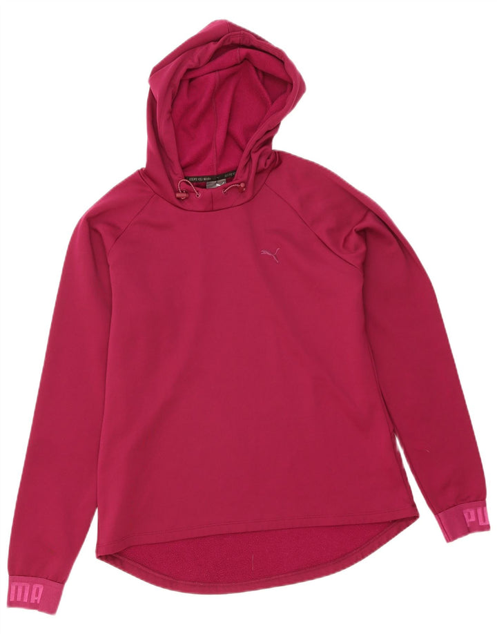 Felpa con cappuccio grafica da donna Puma UK 12 Poliestere viola medio
