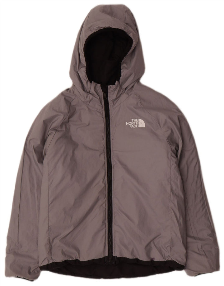 THE NORTH FACE Giacca imbottita con cappuccio per bambina 9-10 anni media nera