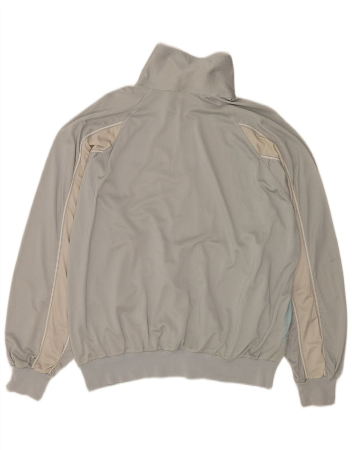 Giacca da tuta da uomo Ellesse IT 54 XL Poliestere color block grigio