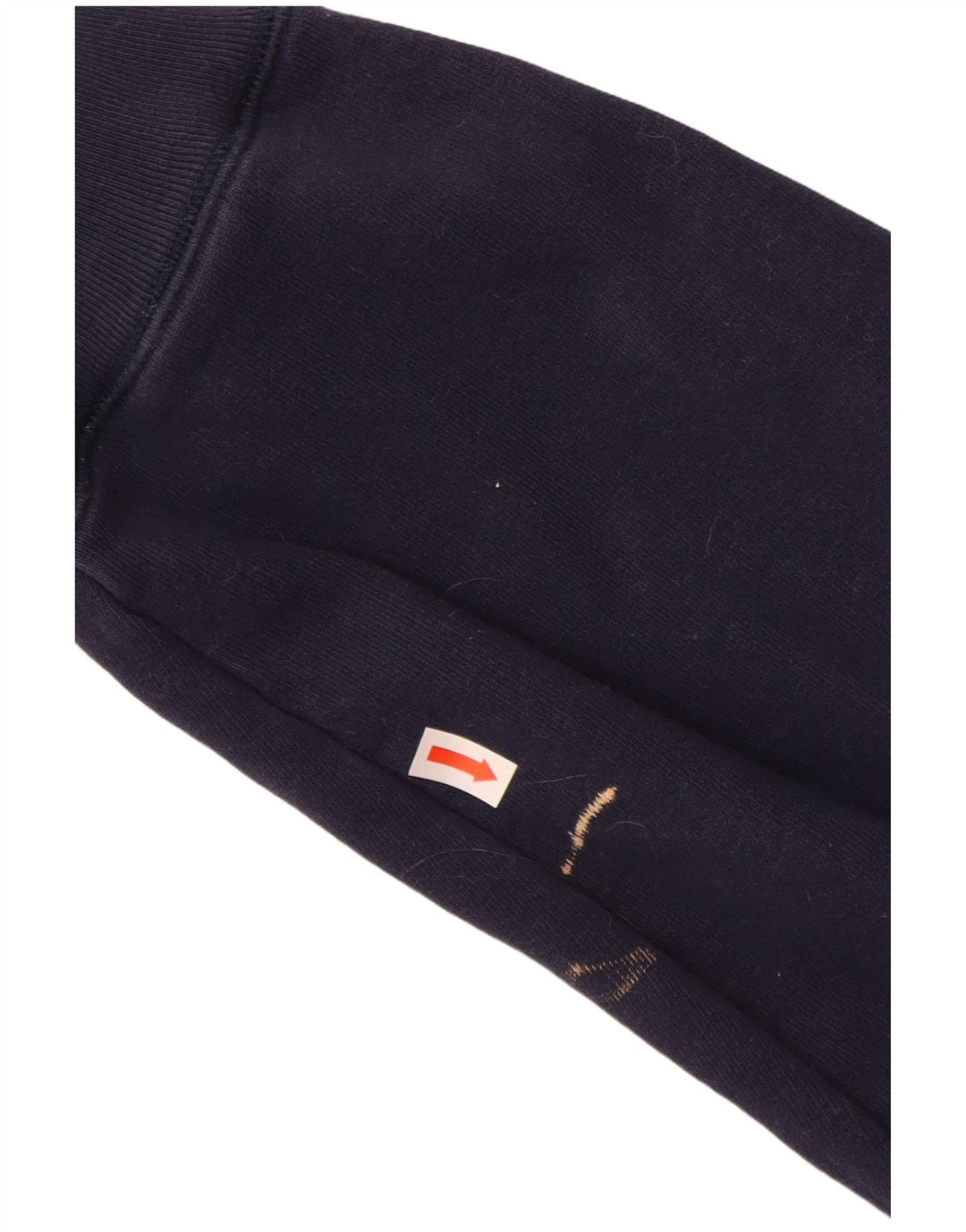 LEVI'S Felpa con grafica da uomo Maglione grande in cotone blu navy