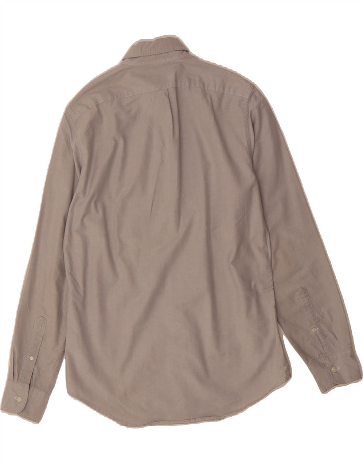 J. CREW Mens Classic Fit Shirt Small Grey Cotton Vintage J. Crew and Second-Hand J. Crew from Messina Hembry 