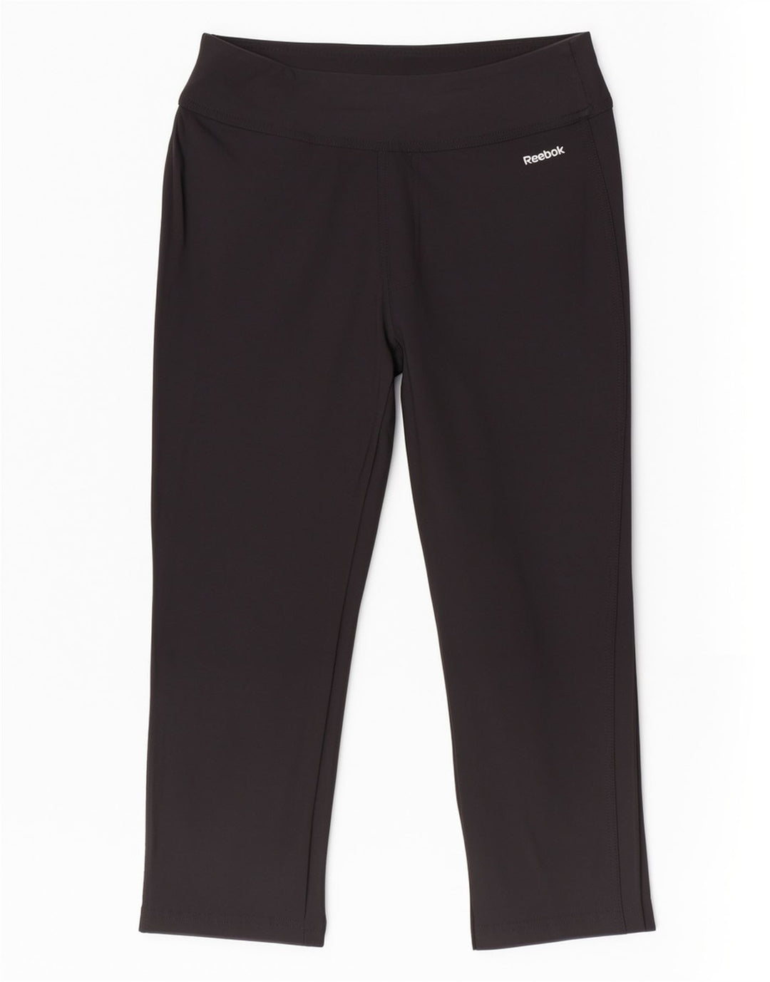 Pantaloni da tuta Reebok Capri da donna UK 12 medi neri