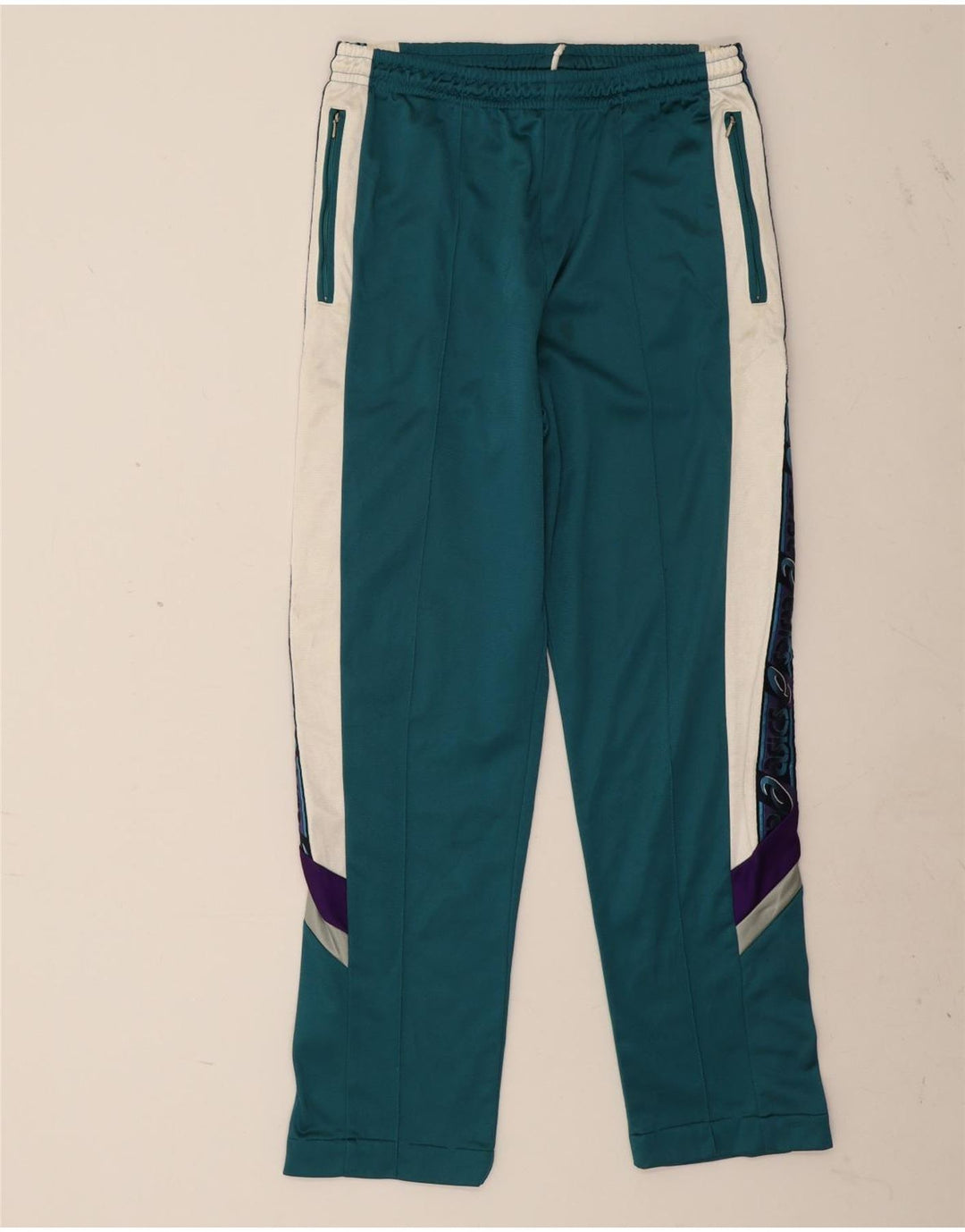 Pantaloni da tuta grafica da uomo Asics IT 52 Large Green Colourblock