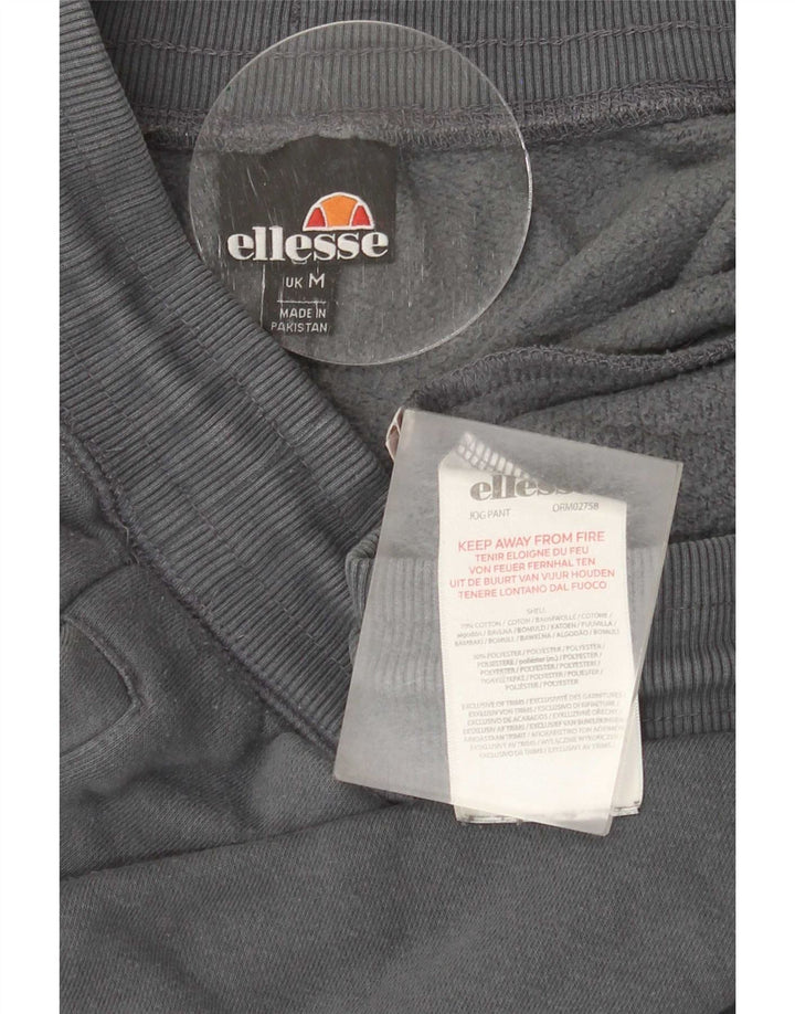 Ellesse Pantaloni da tuta da uomo Joggers Cotone grigio medio
