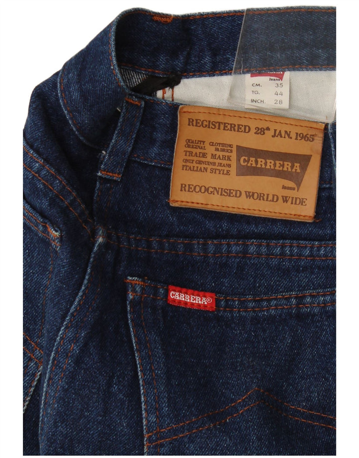 Gonna in denim da donna Carrera W28 cotone blu medio