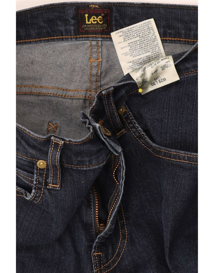 Jeans Lee Luke Slim da donna W29 L30 cotone blu navy