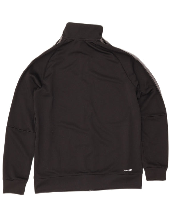 Giacca da tuta ADIDAS Primegreen da ragazzo 13-14 anni in poliestere nero