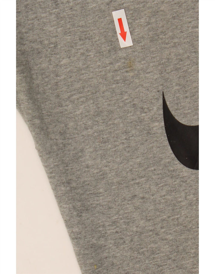 Leggings grafici da donna Nike UK 14 cotone grigio medio