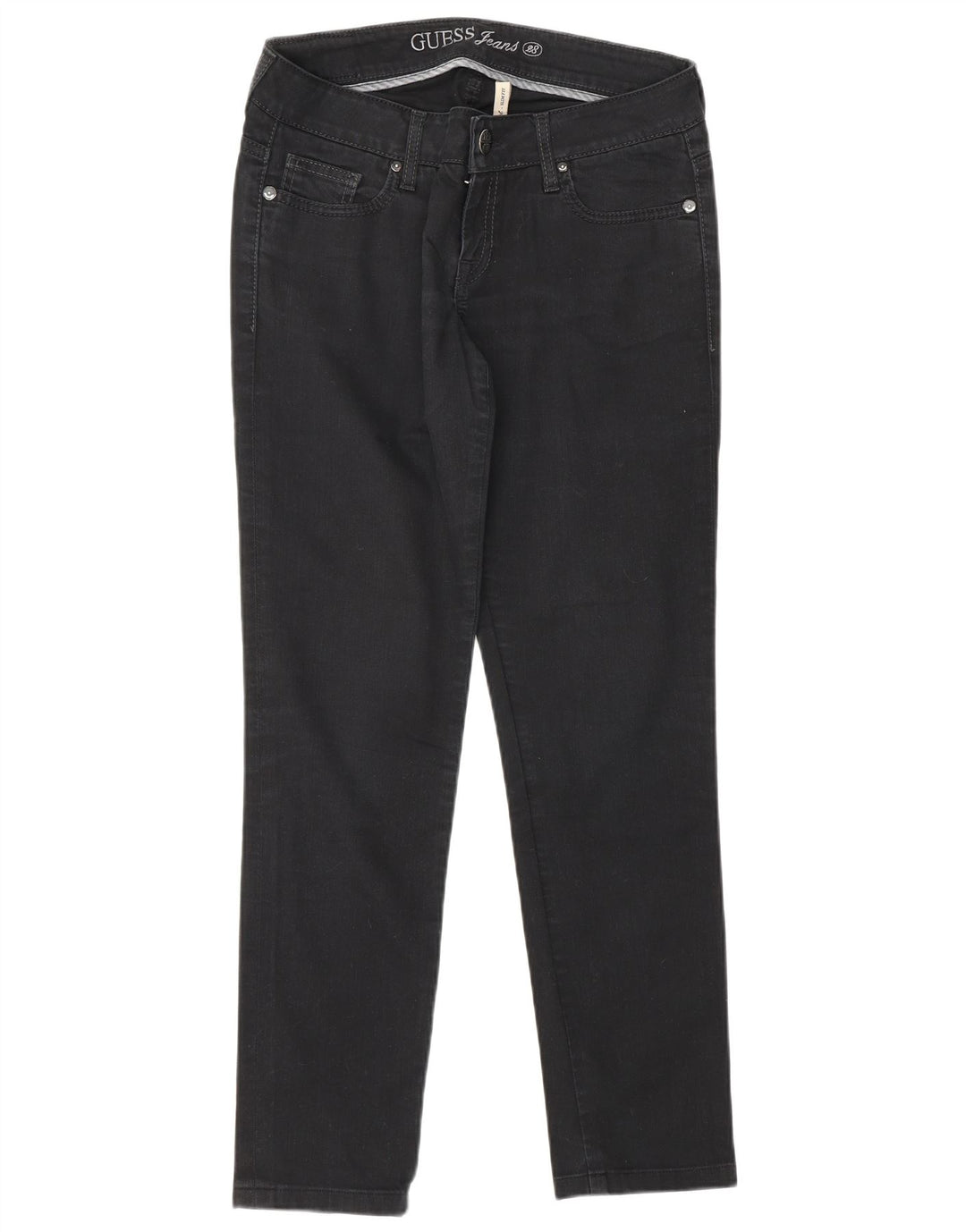 Jeans GUESS Starlet Slim da donna W28 L28 Neri