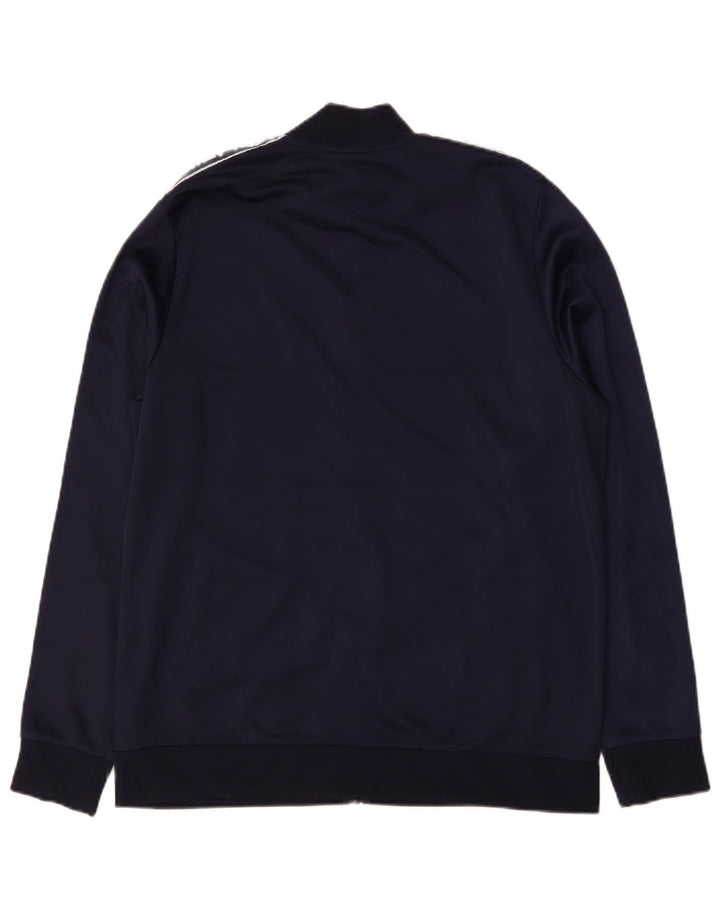 Giacca da ginnastica grafica da uomo Fila grande color block blu navy