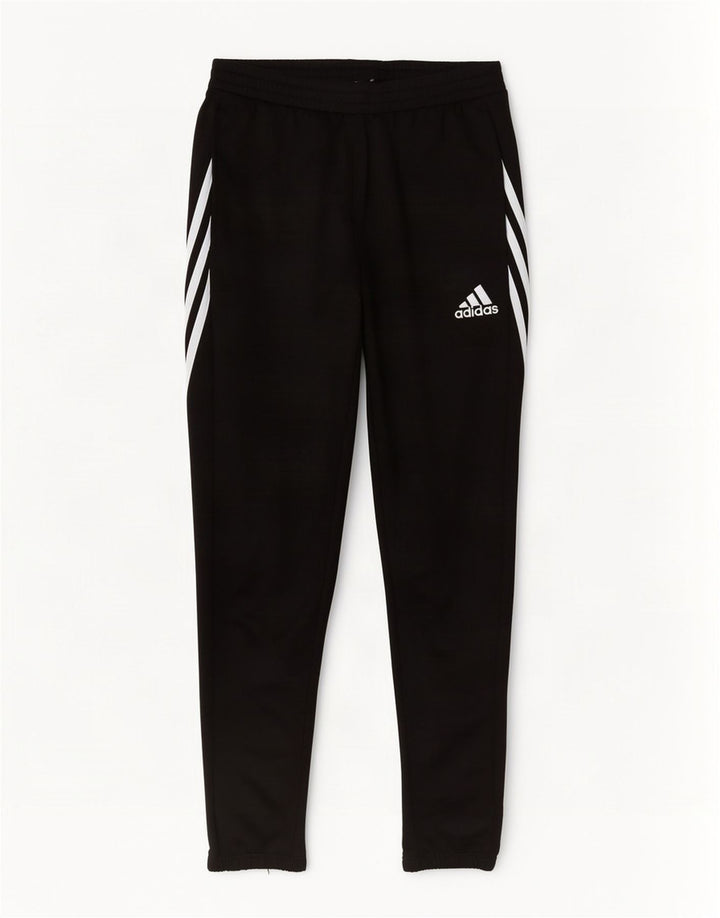 Pantaloni da tuta Adidas Climalite da uomo di colore nero medio