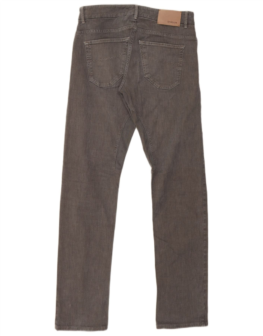 Jeans dritti da uomo SIVIGLIA W30 L32 in cotone grigio