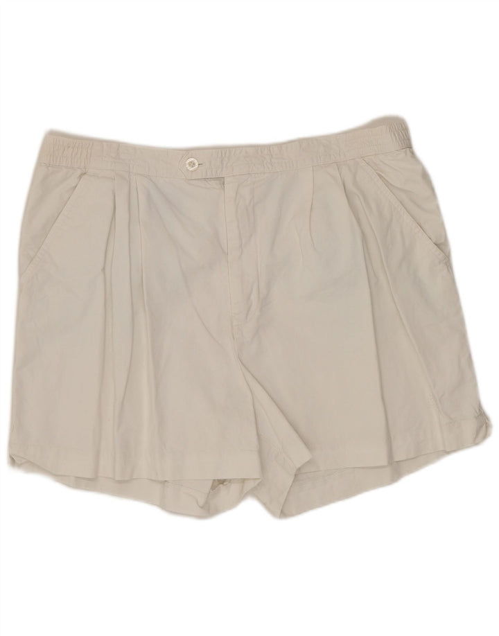 FRED PERRY Pantaloncini chino con ancoraggio da uomo W36 Large White
