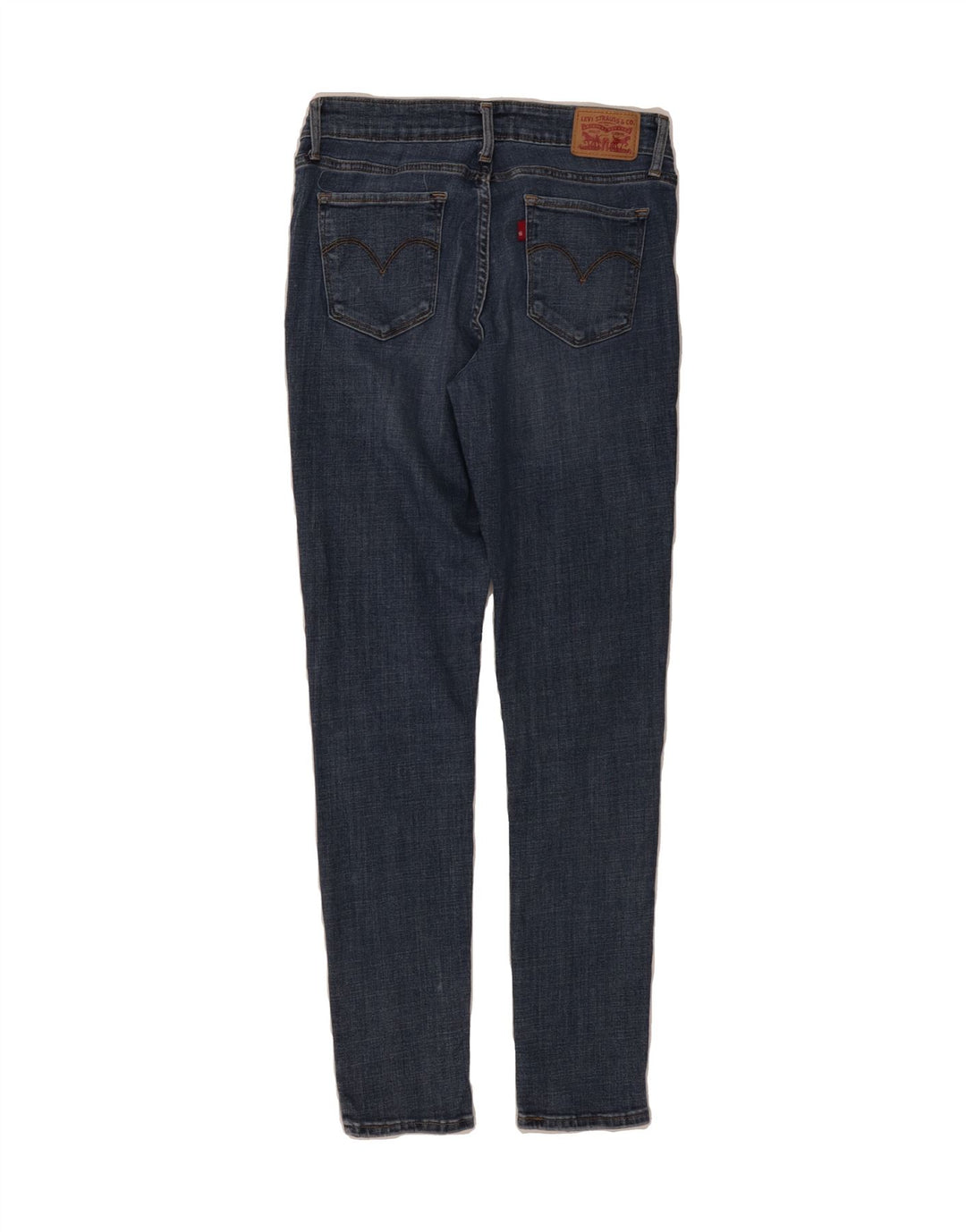 LEVI'S Womens 711 Distressed Skinny Jeans W30 L30  Blue Vintage Levi's and Second-Hand Levi's from Messina Hembry 