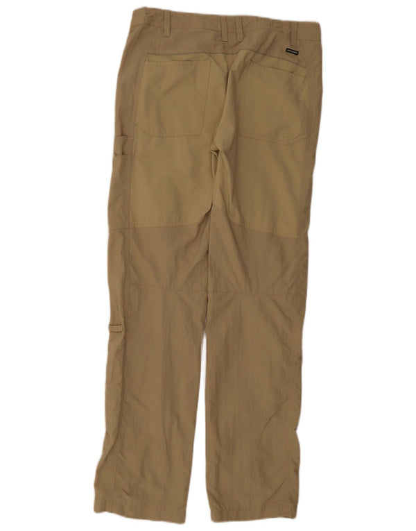 Pantaloni casual dritti da donna Patagonia US 6 Medium W31 L32 Nylon kaki
