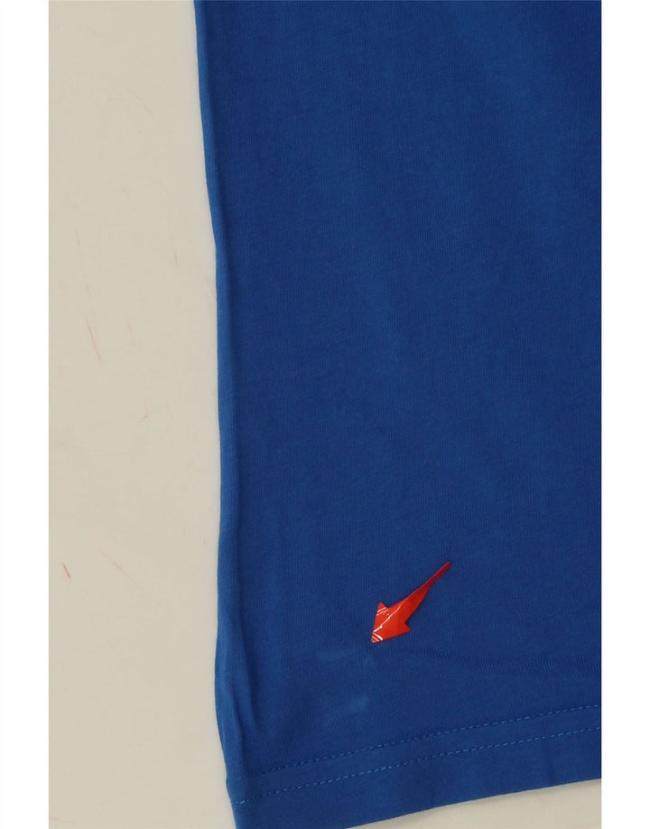 NORTH SAILS Boys Graphic T-Shirt Top 13-14 Years Blue Cotton