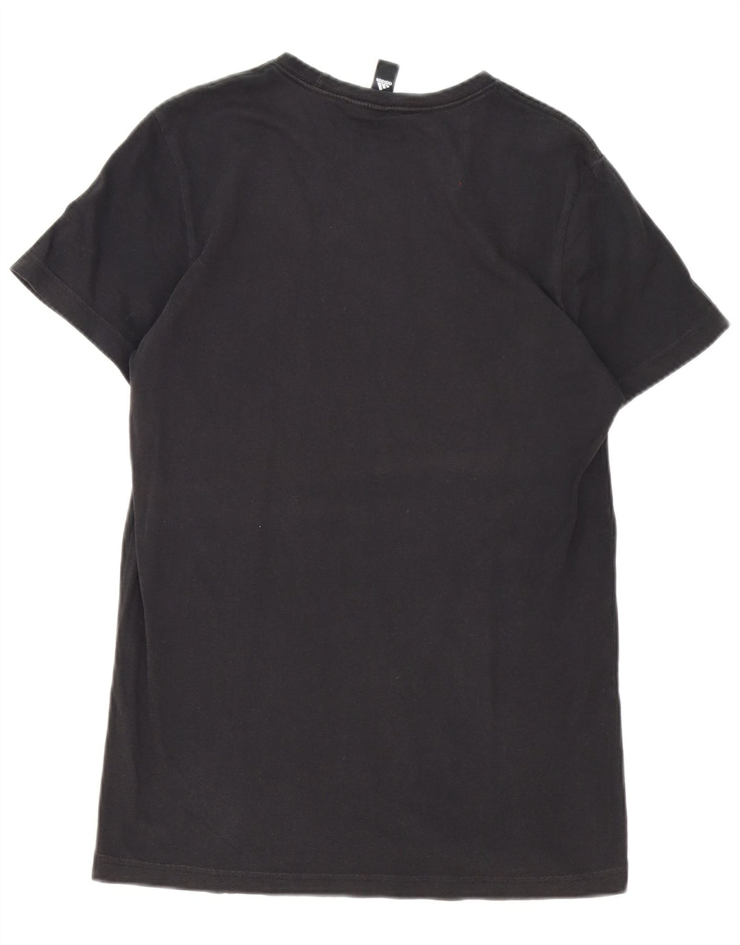 T-shirt grafica da uomo Adidas Top in cotone nero medio