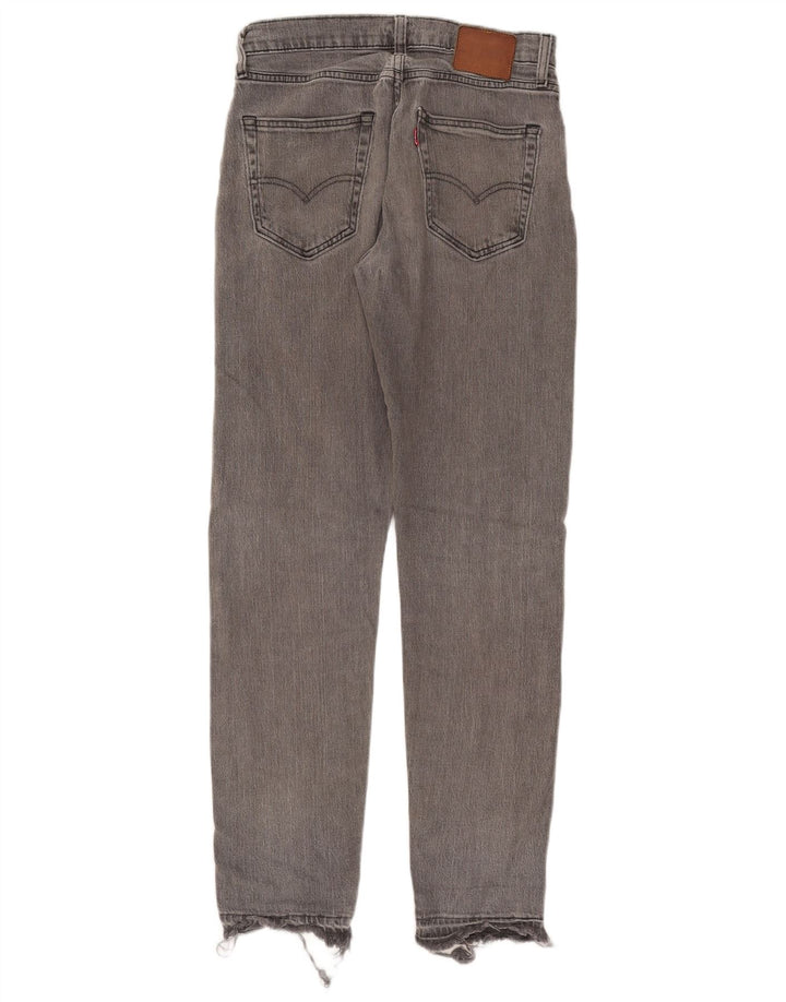 Jeans slim da uomo Levi's W28 L32 cotone grigio