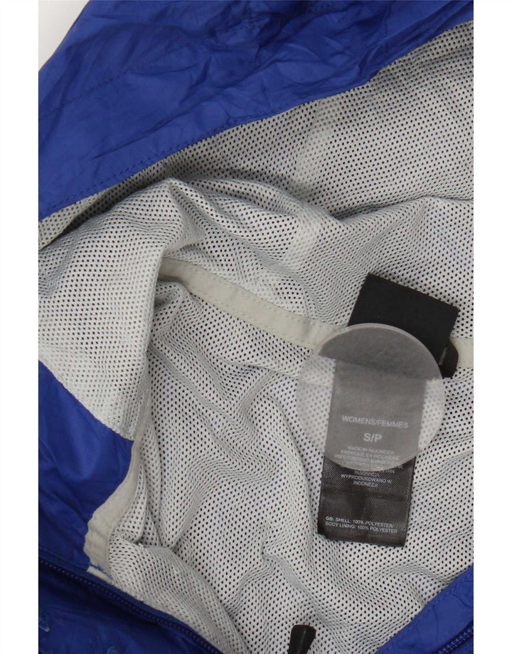 Giacca antipioggia oversize con cappuccio da donna The North Face UK 10 Small Blu