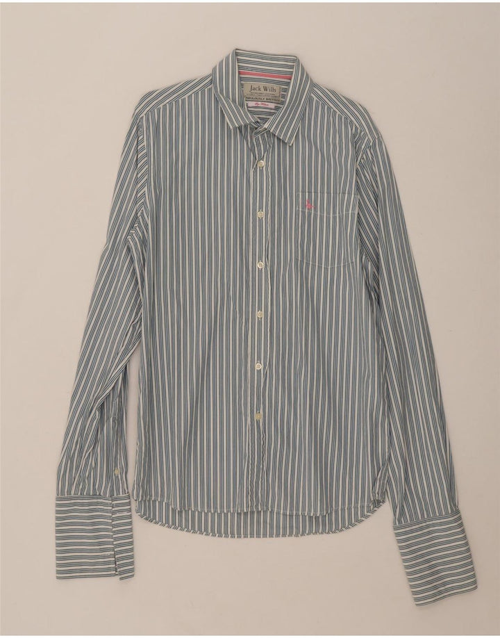 Camicia formale da uomo Jack Wills a righe blu medio