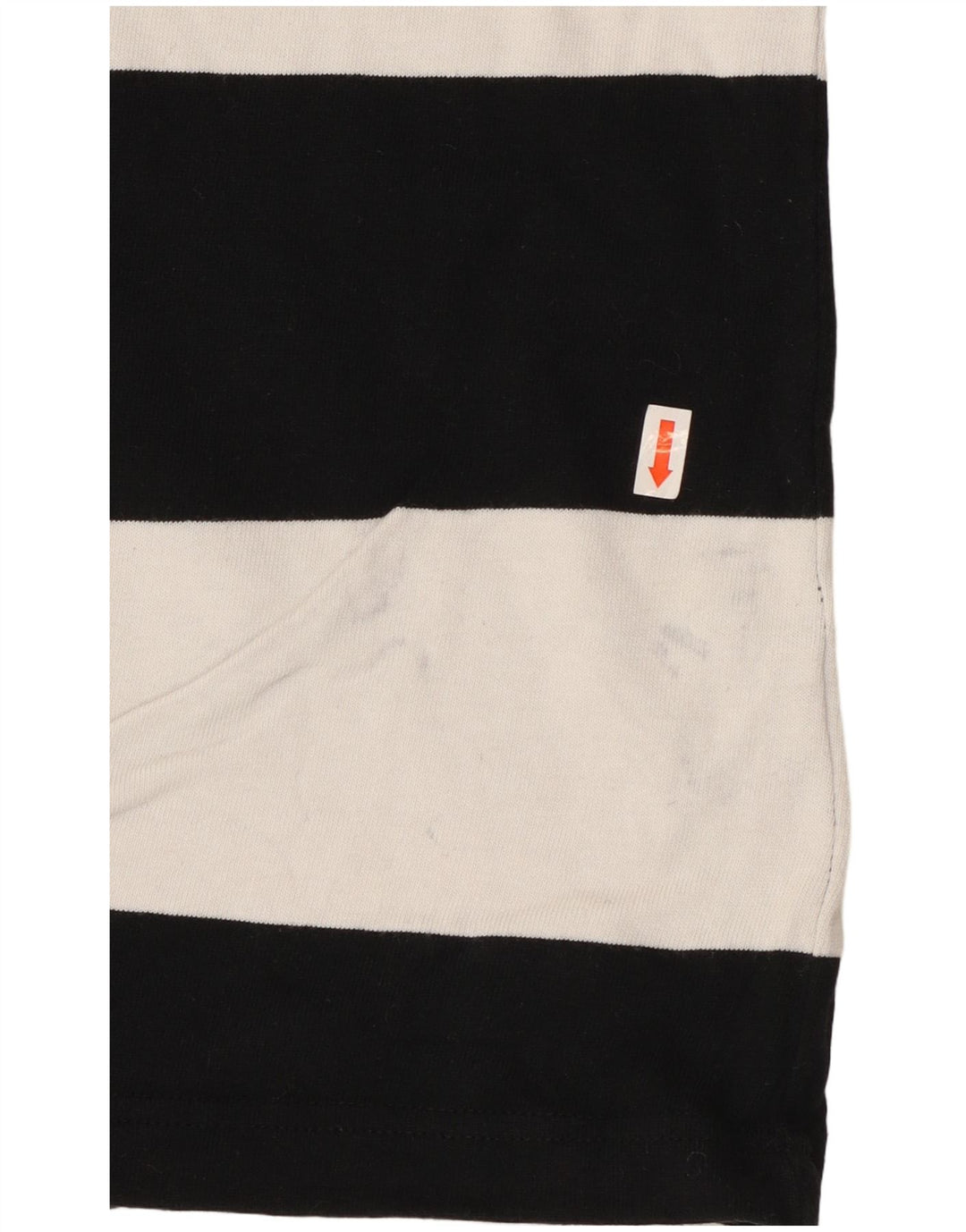 CALVIN KLEIN JEANS T-shirt da uomo Top piccola a righe nere