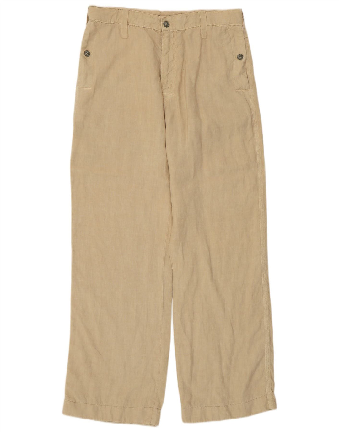 DOCKERS Pantaloni chino dritti da uomo W31 L32 Cotone beige