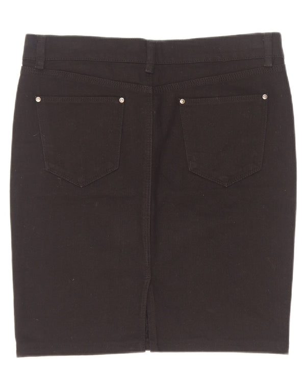 Gonna di jeans Zara da donna grande W30 nera