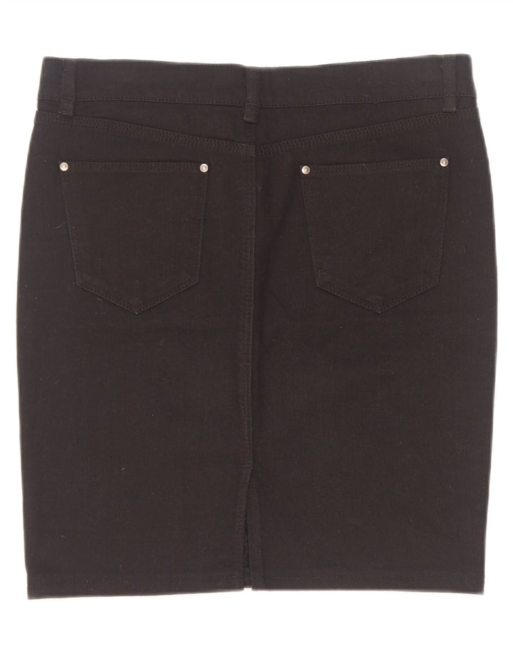 Gonna di jeans Zara da donna grande W30 nera
