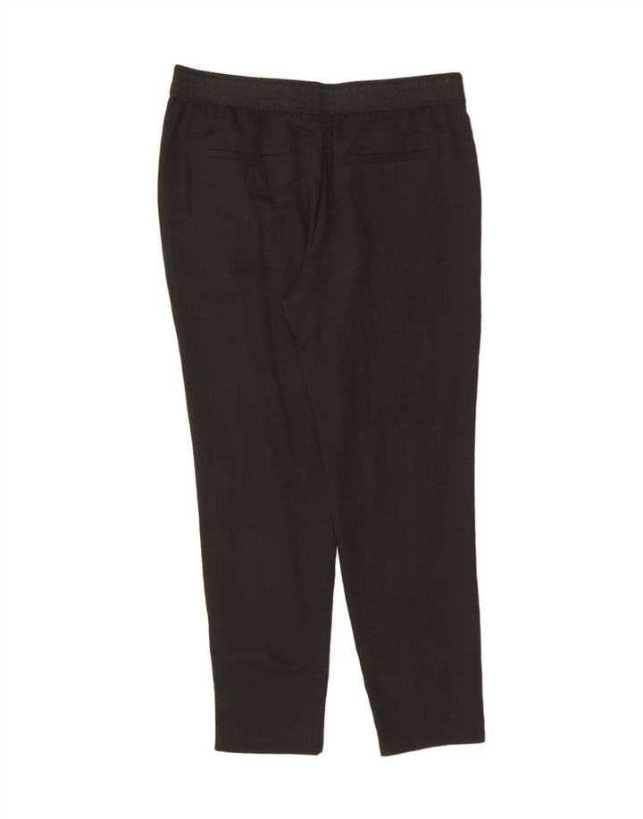 MASSIMO DUTTI Womens Tracksuit Trousers EU 42 Large Black Viscose Vintage Massimo Dutti and Second-Hand Massimo Dutti from Messina Hembry 