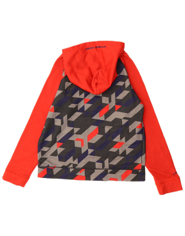 Maglia con cappuccio ampia UNDER ARMOUR per ragazze 11-12 anni Grande rossa geometrica