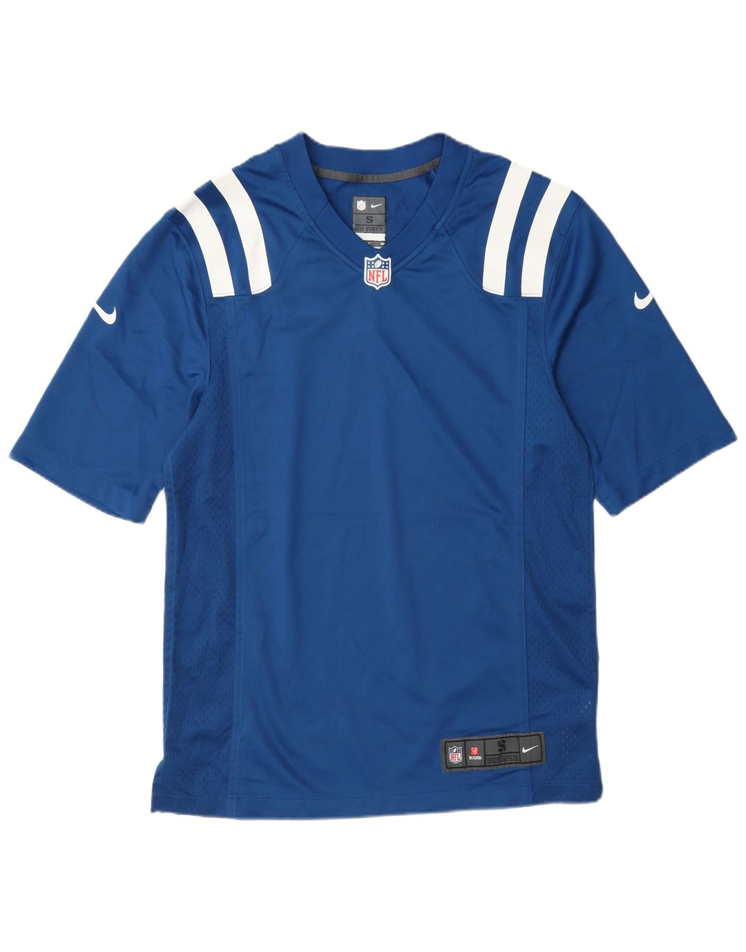 T-shirt grafica da uomo Nike Top piccola in poliestere blu