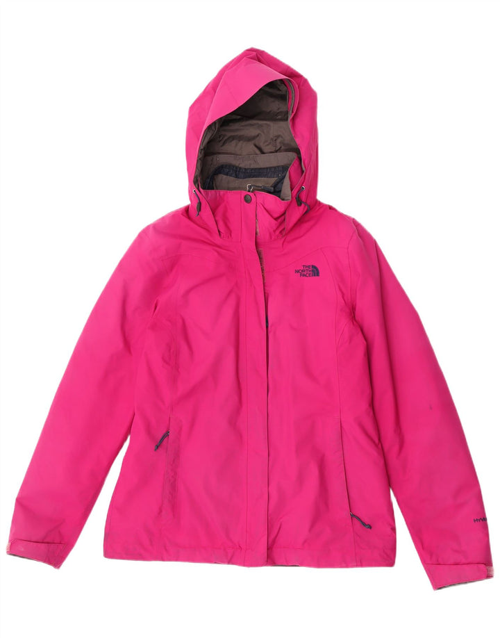 Giacca a vento con cappuccio da donna The North Face UK 14 Poliestere rosa medio