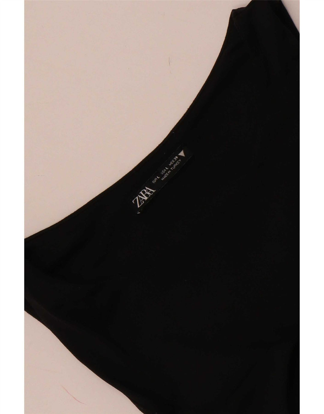 Body senza maniche da donna Zara UK 14 grande nero