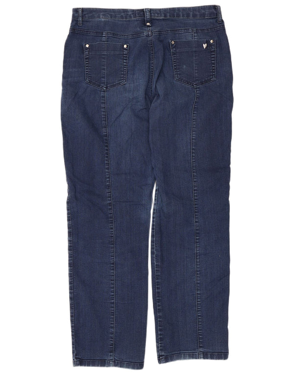 Jeans dritti Marks & Spencer da donna Per Una UK 16 Large W36 L30 Blu navy