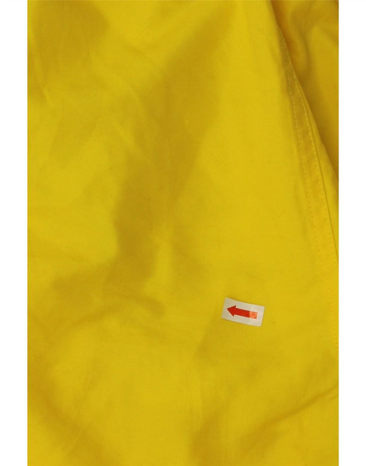 Pantaloncini da bagno grafici da uomo KAPPA grandi color giallo