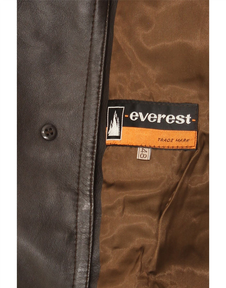 Giacca in pelle da donna Everest IT 48 XL Marrone