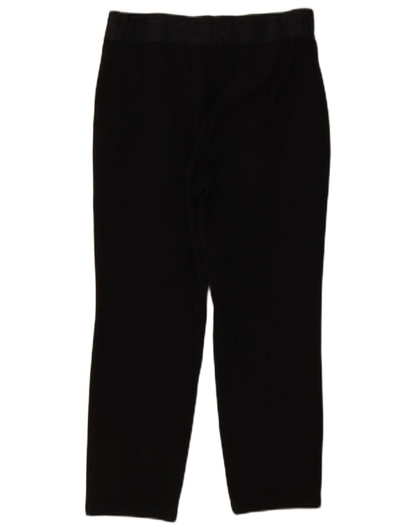 Pantaloni corti grafici da donna Dkny grandi W32 L24 rayon nero