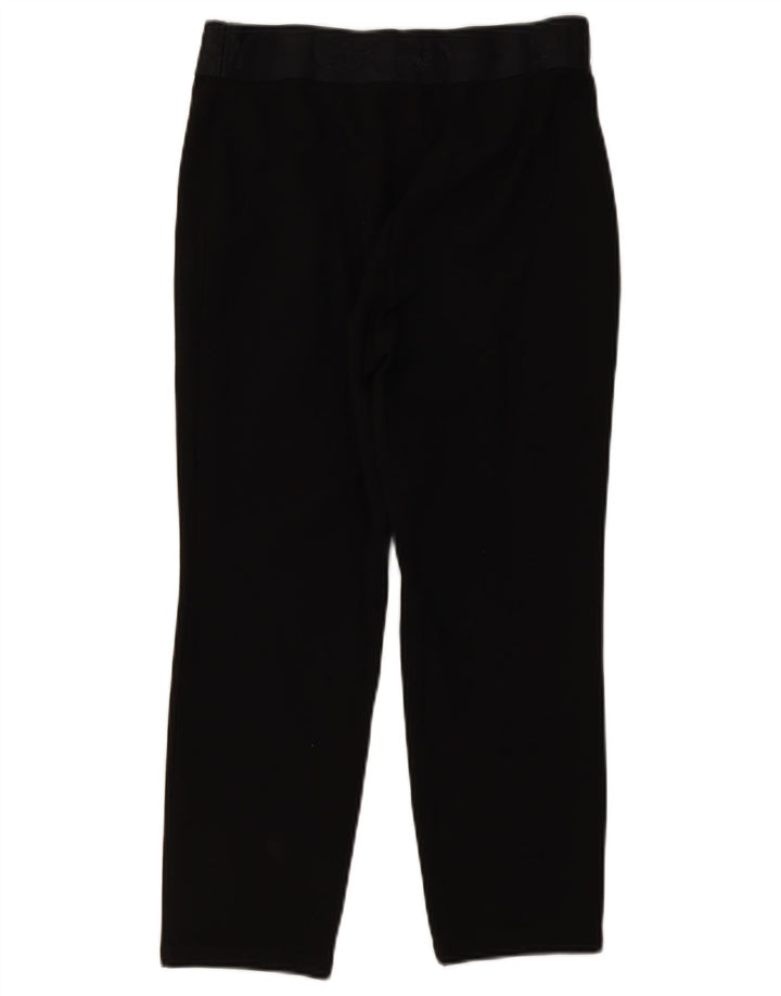 Pantaloni corti grafici da donna Dkny grandi W32 L24 rayon nero