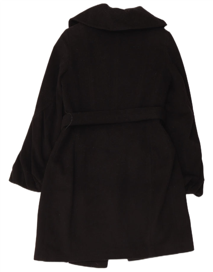 Cappotto doppiopetto da donna COAST UK 10 piccolo in lana nera