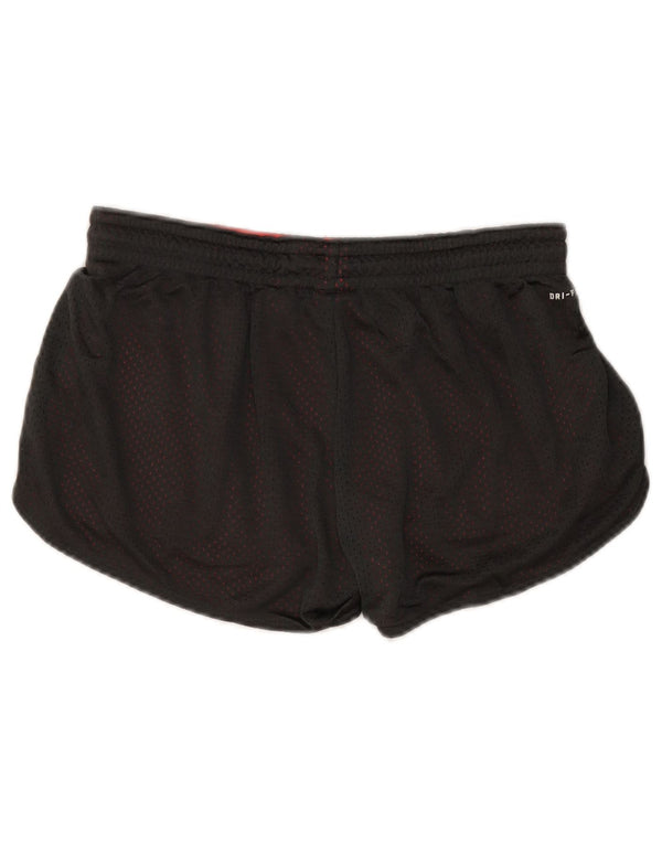 Pantaloncini sportivi da donna NIKE UK 14 medio nero poliestere