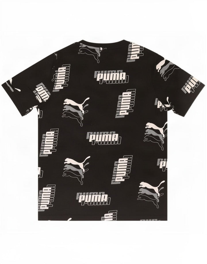 T-shirt grafica da uomo Puma Top Small Nera