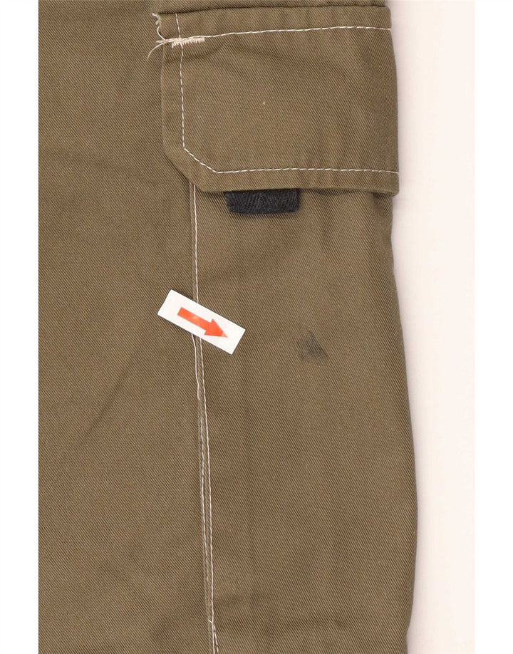 Pantaloncini cargo da uomo Basics XL W38 poliestere kaki