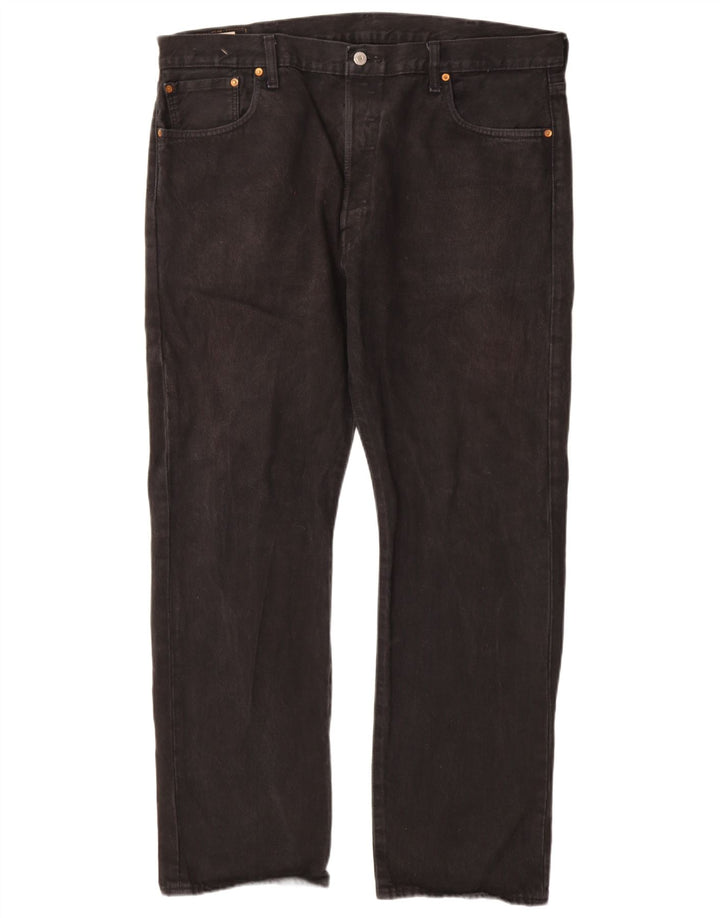 Levi's Uomo 501 Jeans dritti W40 L32 Cotone Nero